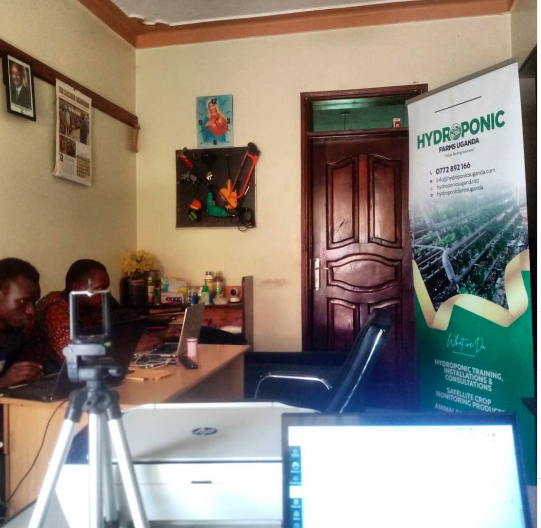 Office Time at Hydroponic Farms Uganda