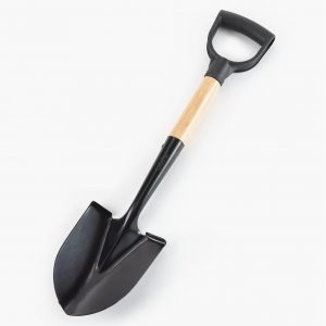 Shovel (Metallic/Wooden)